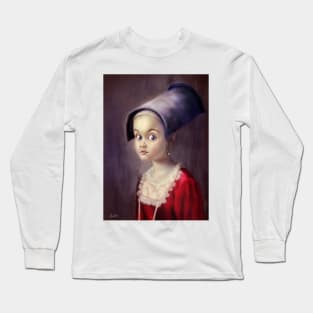 Girl with a long hat Long Sleeve T-Shirt